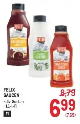 Metro FELIX SAUCEN Angebot