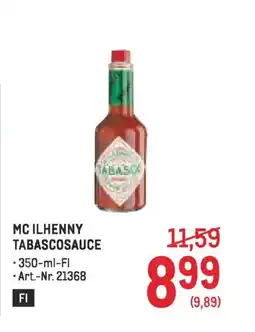 Metro MC ILHENNY TABASCOSAUCE Angebot