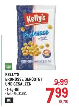 Metro KELLY'S ERDNÜSSE GERÖSTET UND GESALZEN Angebot
