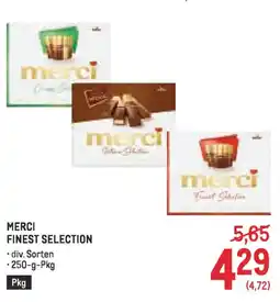 Metro MERCI FINEST SELECTION Angebot