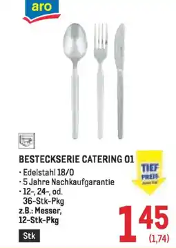 Metro BESTECKSERIE CATERING 01 Angebot
