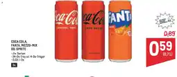 Metro COCA COLA, FANTA, MEZZO-MIX OD. SPRITE Angebot