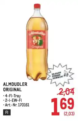 Metro ALMDUDLER ORIGINAL Angebot