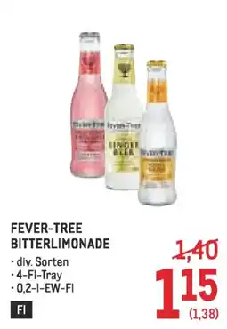 Metro FEVER-TREE BITTERLIMONADE Angebot