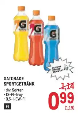 Metro GATORADE SPORTGETRÄNK Angebot