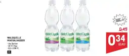 Metro WALDQUELLE MINERALWASSER Angebot