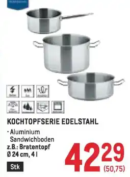 Metro KOCHTOPFSERIE EDELSTAHL Angebot