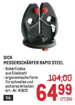 Metro DICK MESSERSCHÄRFER RAPID STEEL Angebot