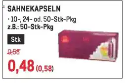 Metro SAHNEKAPSELN Angebot