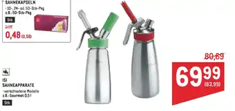 Metro ISI SAHNEAPPARATE Angebot