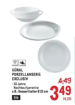 Metro GÜRAL PORZELLANSERIE EXCLUSIV Angebot