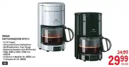 Metro Braun kaffeemaschine kf47/1 Angebot