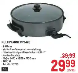 Metro Multipfanne mp1420 Angebot