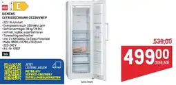 Metro Siemens gefrierschrank gs33nvwep Angebot
