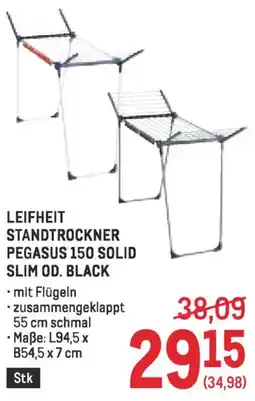 Metro Leifheit standtrock pegasus Angebot
