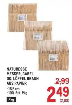 Metro Naturesse messer, gabel Angebot