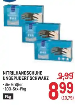 Metro Nitrilhandschuhe ungepudert schwarz Angebot