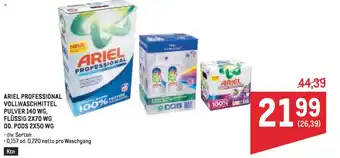 ARIEL PROFESSIONAL VOLLWASCHMITTEL PULVER