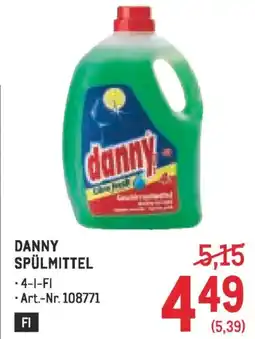 Metro Danny spülmittel Angebot