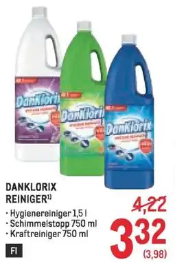 Metro Danklorix reiniger Angebot