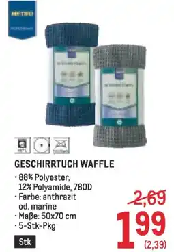 Metro Geschirrtuch waffle Angebot