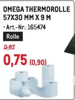 Metro OMEGA THERMOROLLE Angebot