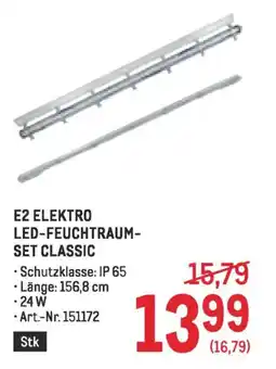Metro E2 elektro led-feuchtraum- set classic Angebot