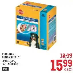 Metro Pedigree denta stix l Angebot