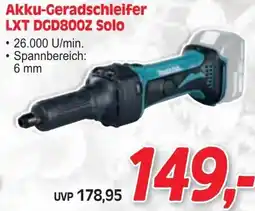 Zgonc Akku-Geradschleifer LXT DGD800Z Solo Angebot