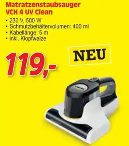 Zgonc Matratzenstaubsauger VCH 4 UV Clean Angebot