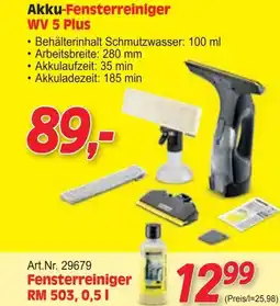 Zgonc Akku-Fensterreiniger WV 5 Plus Angebot