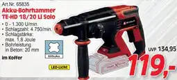 Zgonc Akku-Bohrhammer TE-HD 18/20 Li Solo Angebot