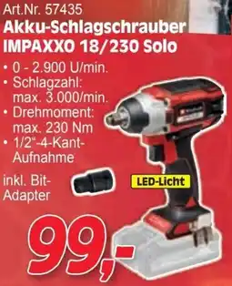 Zgonc Akku-Schlagschrauber IMPAXXO Angebot
