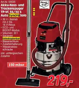 Zgonc Akku-nass- und trockensauger tp-vc 36/30 s auto syncro solo Angebot