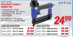 Zgonc Druckluft Tacker-/ Nagler-Set Angebot