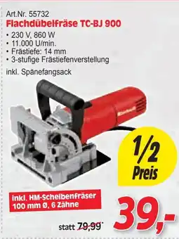 Zgonc Flachdübelfräse TC-BJ 900 Angebot