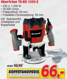 Zgonc Oberfräse te-ro 1255 e Angebot
