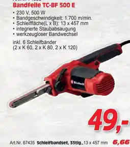 Zgonc Bandfeile tc-bf 500 e Angebot