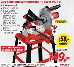 Zgonc Zug-Kapp-und Gehrungssäge TC-SM 2531/2 U Angebot