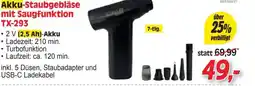Zgonc Akku-Staubgebläse mit Saugfunktion Angebot