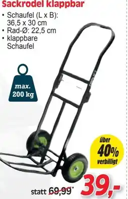 Zgonc Sackrodel klappbar Angebot