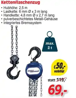 Zgonc Kettenflaschenzug Angebot