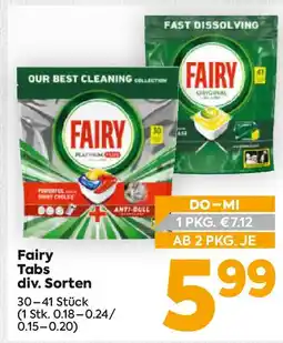 Billa Fairy Tabs Angebot