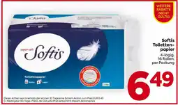 Billa Softis Toilettenpapier Angebot