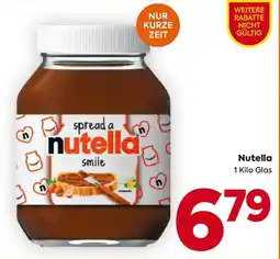Billa Nutella Angebot