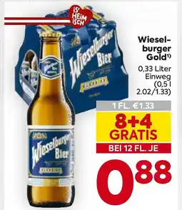 Billa Wiesel- burger Gold Angebot