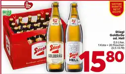 Billa Stiegl Goldbräu od. Hell Angebot