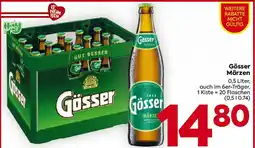 Billa Güsser Gösser Angebot