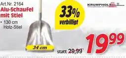 Zgonc Alu-Schaufel mit Stiel Angebot