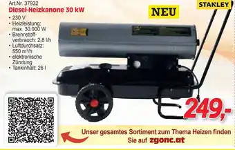 Zgonc Diesel-Heizkanone 30 kW Angebot